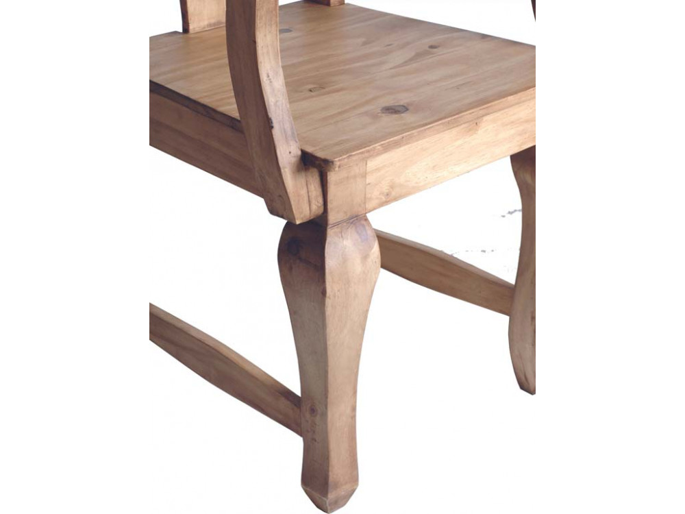 Armlehnstuhl Mexico Möbel Landhaus Pinie Honig