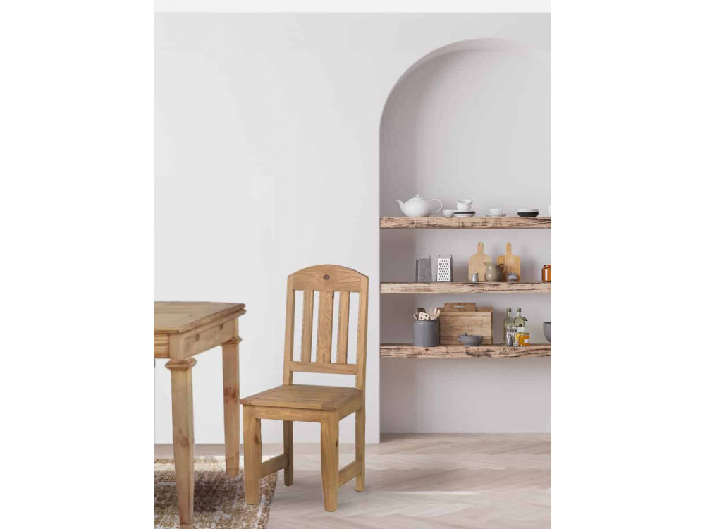 Esszimmerstuhl Mexico Möbel Landhaus Pinie Honig