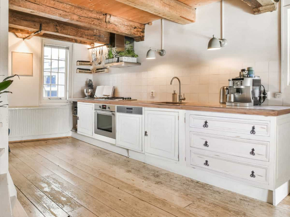 Küchenmodul Mexico Möbel Landhaus Pinie Weiß