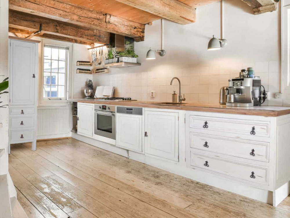 Küchenmodul Mexico Möbel Landhaus Pinie Weiß