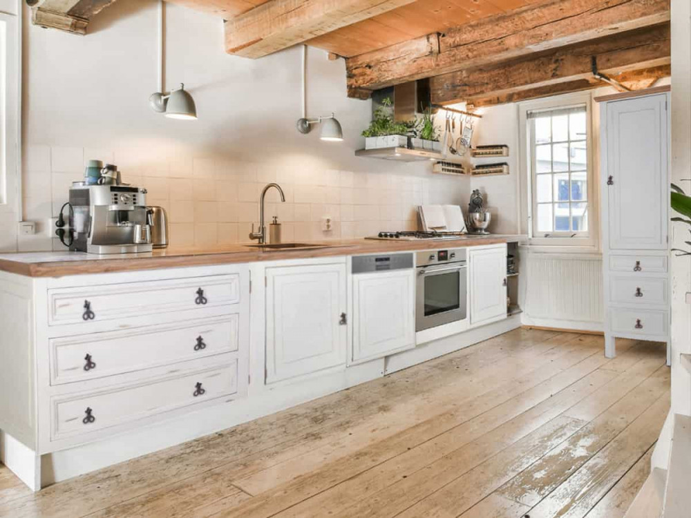 Küchenmodul Mexico Möbel Landhaus Pinie Weiß