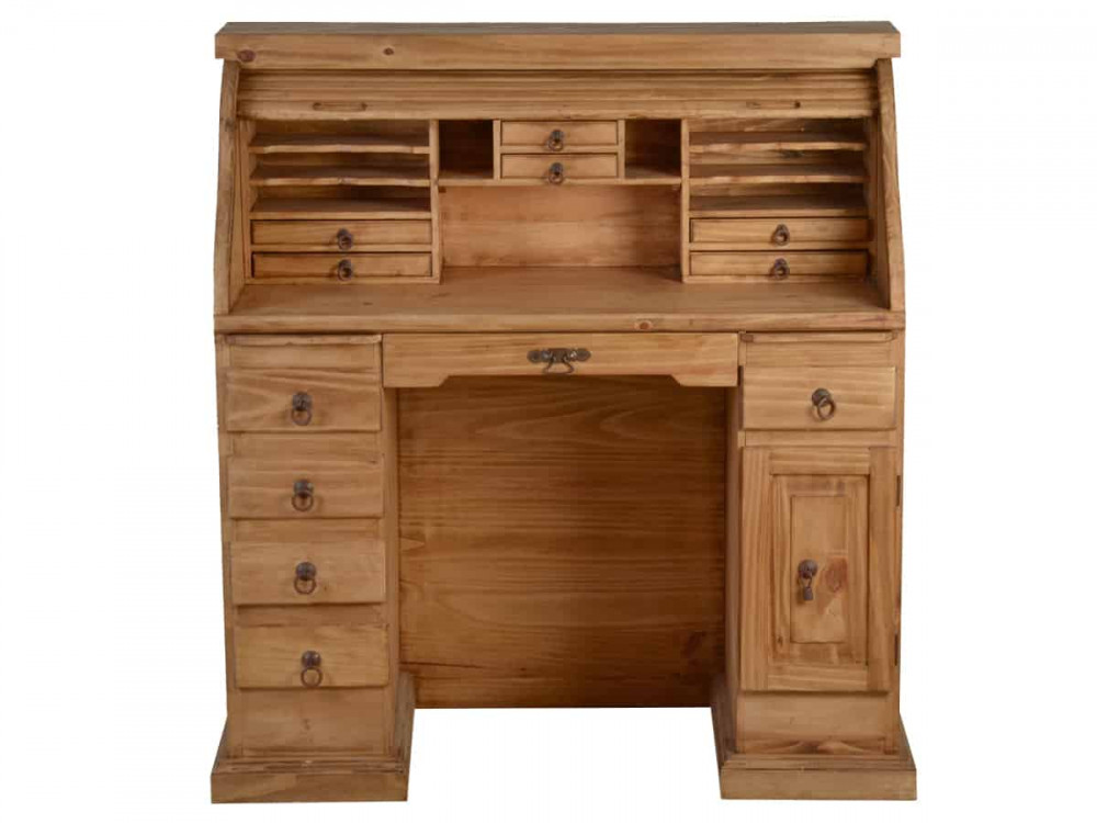 Sekretär Mexico Möbel Landhaus Pinie Honig