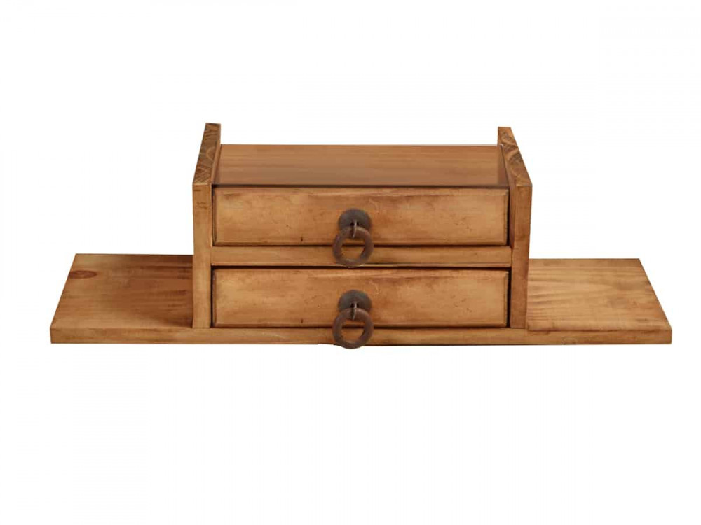 Sekretär Mexico Möbel Landhaus Pinie Honig