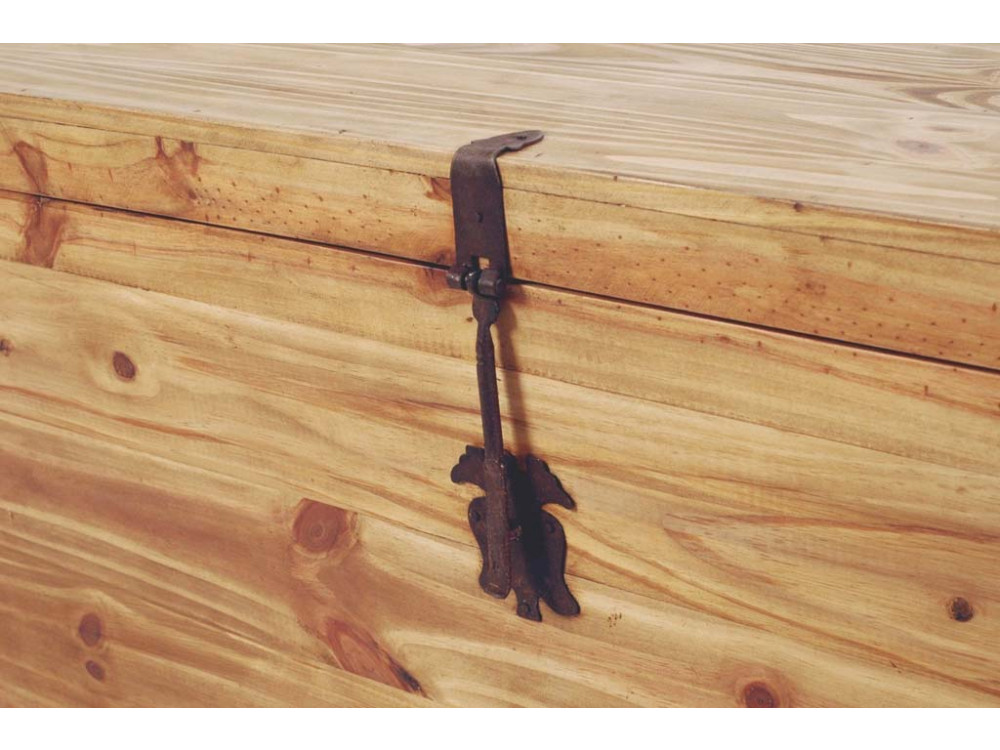 Truhe Mexico Möbel Landhaus Pinie Honig