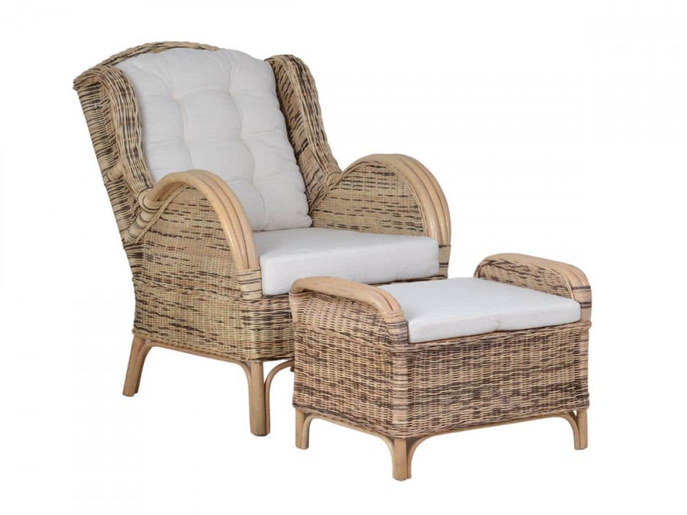 Sitzhocker  Landhaus Mahagoni Honig