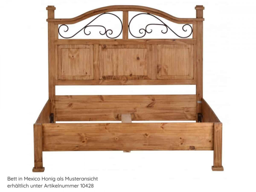 Bett Mexico Möbel Kolonialstil Pinie Kolonialstil