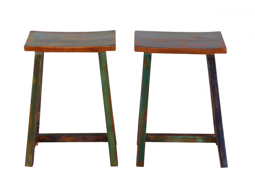 Esstisch  Shabby Chic Recycletes Holz Braun