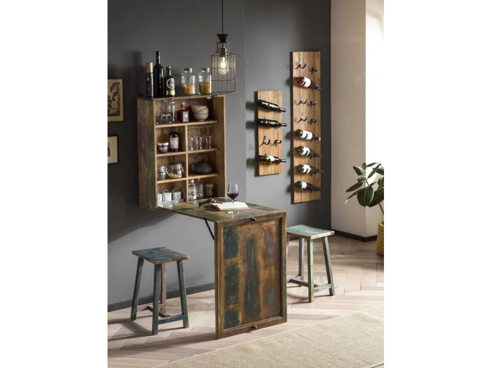 Esstisch  Shabby Chic Recycletes Holz Braun