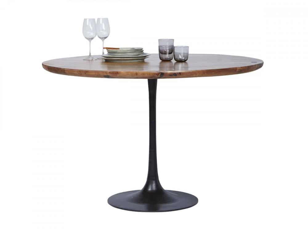 Esstisch Tom Tailor Modern Massivholz Metall Mango Braun