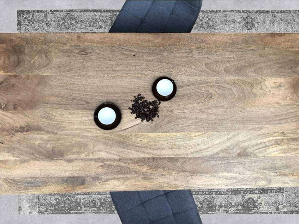 Esstisch Varanasi Modern Massivholz Mango Natur