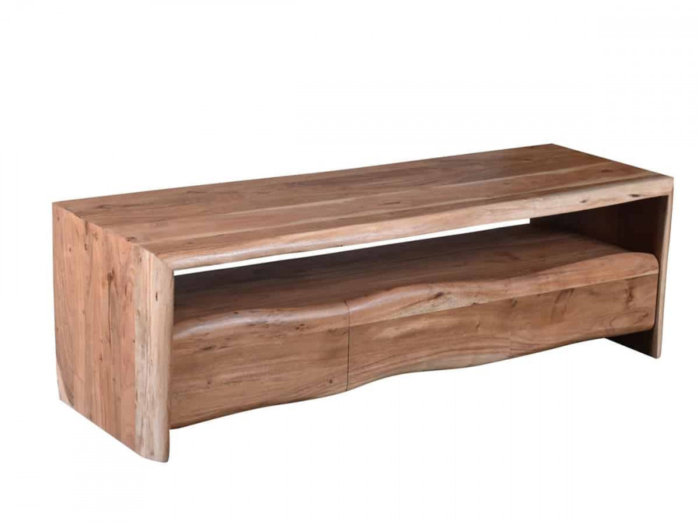 Lowboard  Modern Massivholz Akazie Akazie natur