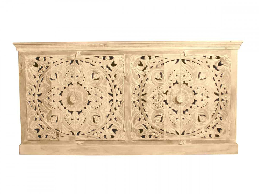 Sideboard Varanasi Modern Massivholz Mango Natur