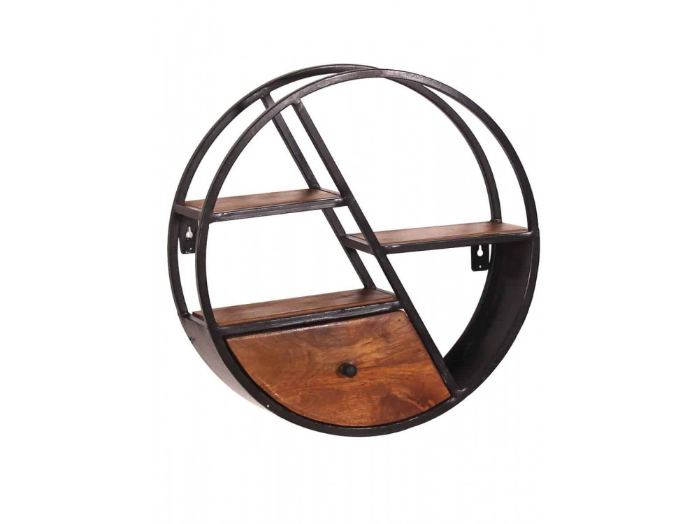 Wandregal Madras Modern Mango Braun