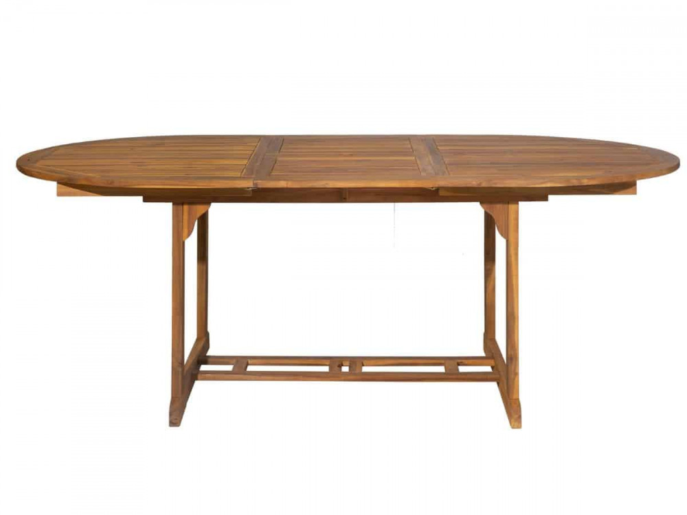 Gartentisch  Gartenmöbel Outdoor Modern Massivholz Akazie Braun