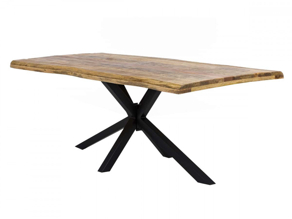 Esstisch Vanaja Modern Mango Dunkelbraun