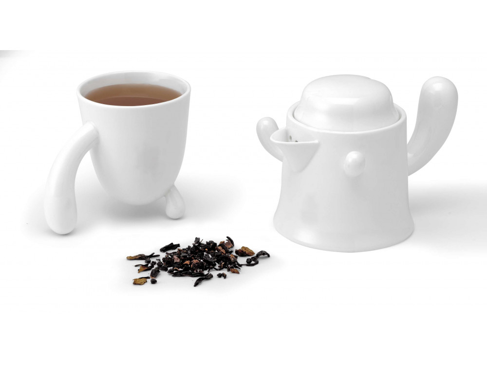 Geschirr-Set Cacto Colección Landhaus Weiß