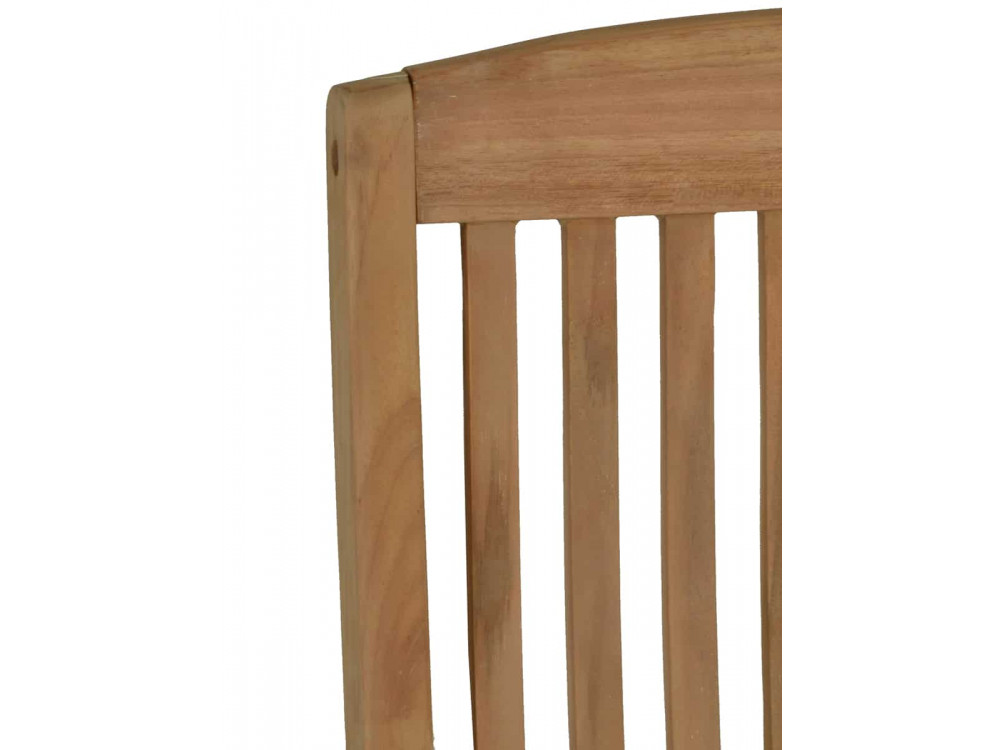 Gartenstuhl  Gartenmöbel Outdoor Modern Teak Honig