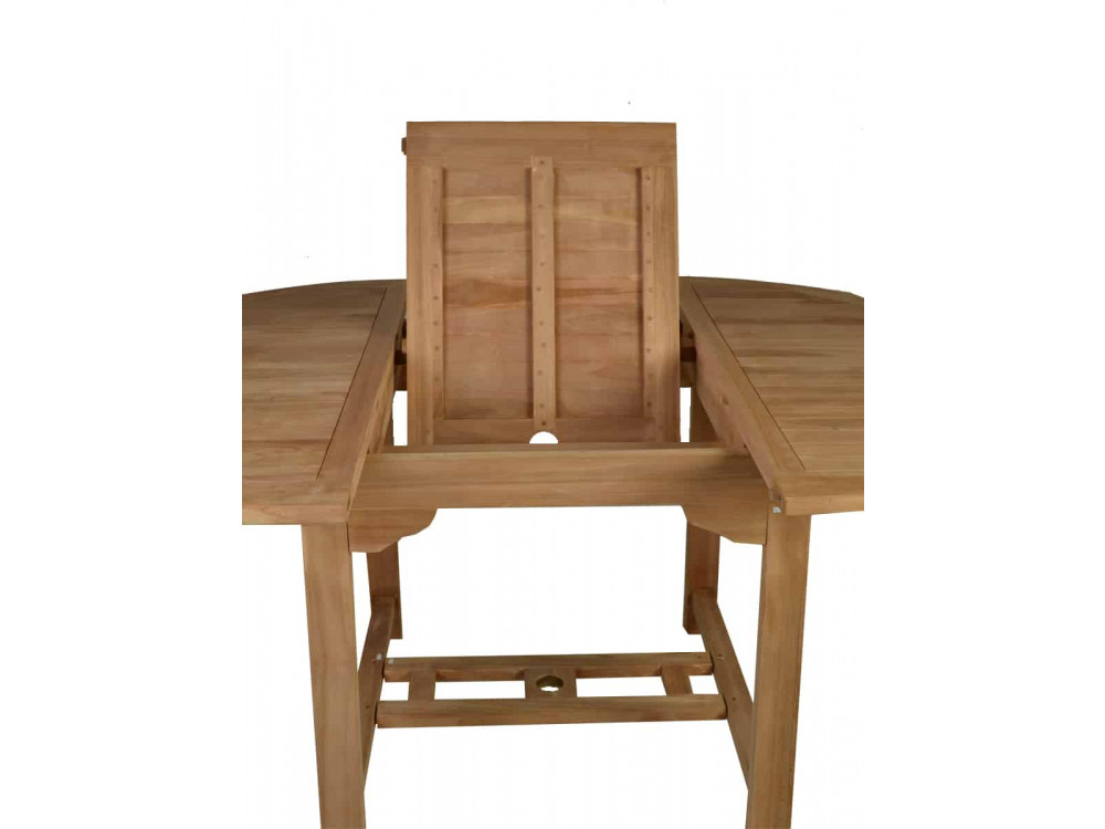 Gartentisch  Gartenmöbel Outdoor Modern Teak Honig