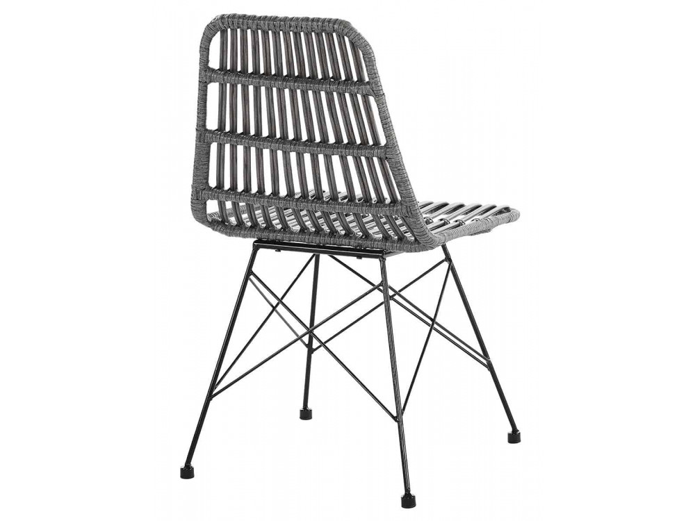 Esszimmerstuhl  Modern Grau