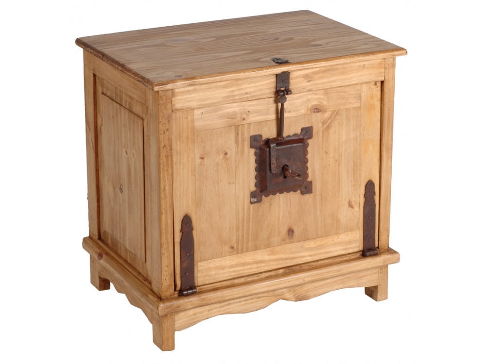 Truhe Mexico Möbel Landhaus Pinie Honig