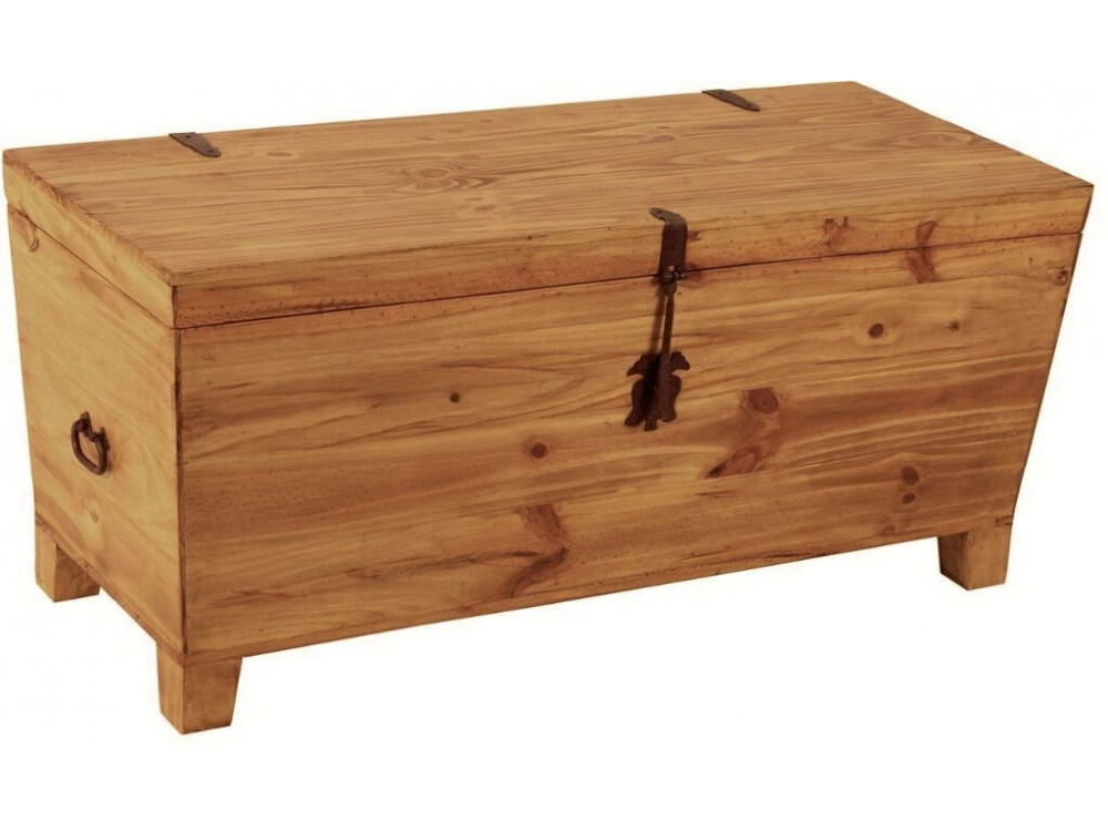 Truhe Mexico Möbel Landhaus Pinie Honig