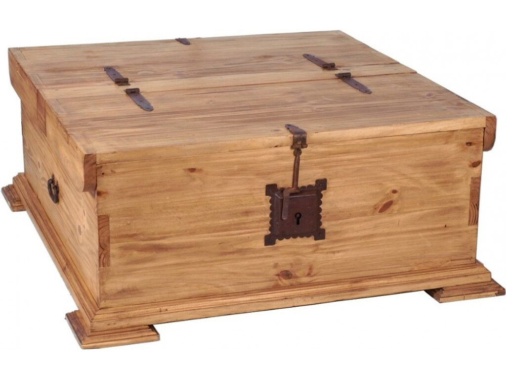 Truhentisch Mexico Möbel Landhaus Pinie Honig