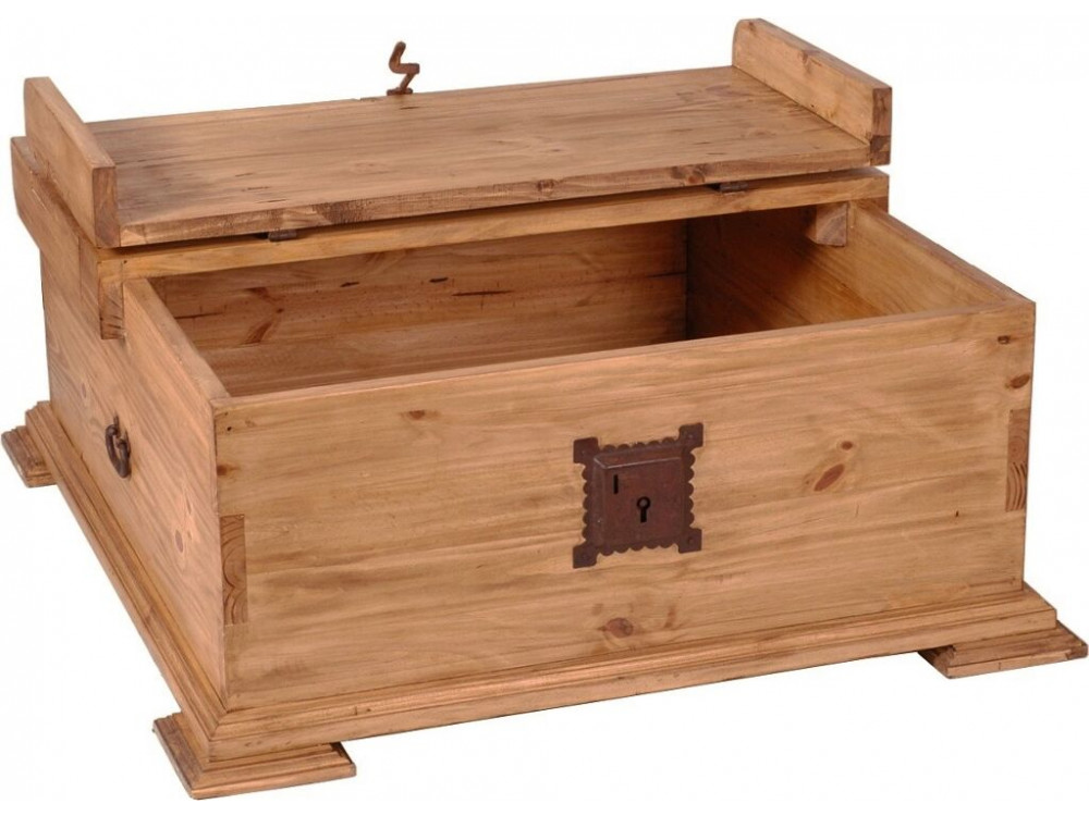 Truhentisch Mexico Möbel Landhaus Pinie Honig