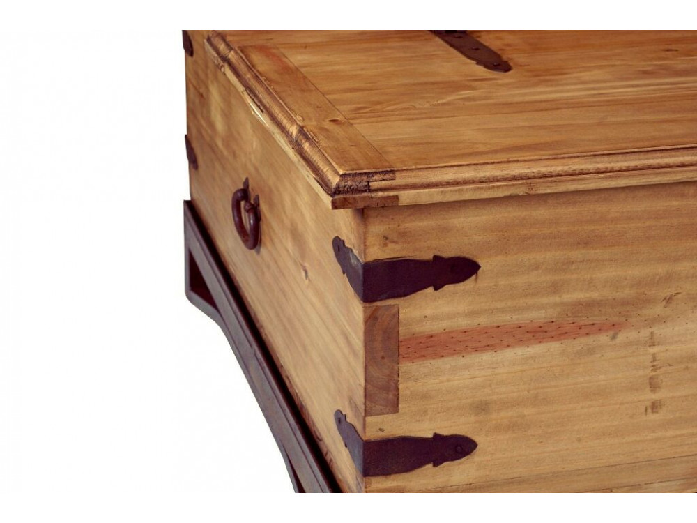 Truhentisch Mexico Möbel Landhaus Pinie Honig