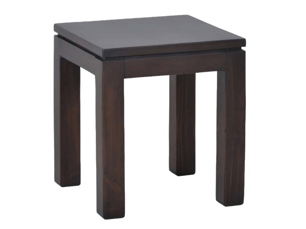 Sitzhocker Ashoka Kolonialstil Akazie Walnuss