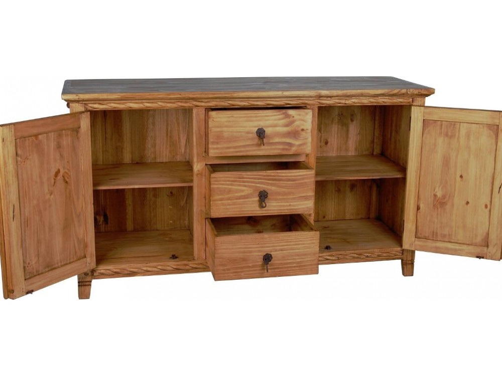 Sideboard Mexico Möbel Landhaus Pinie Honig