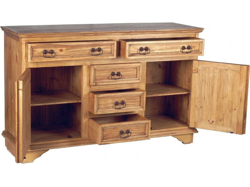 Sideboard Mexico Möbel Landhaus Pinie Honig
