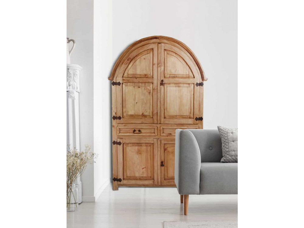 Schrank Mexico Möbel Landhaus Pinie Honig