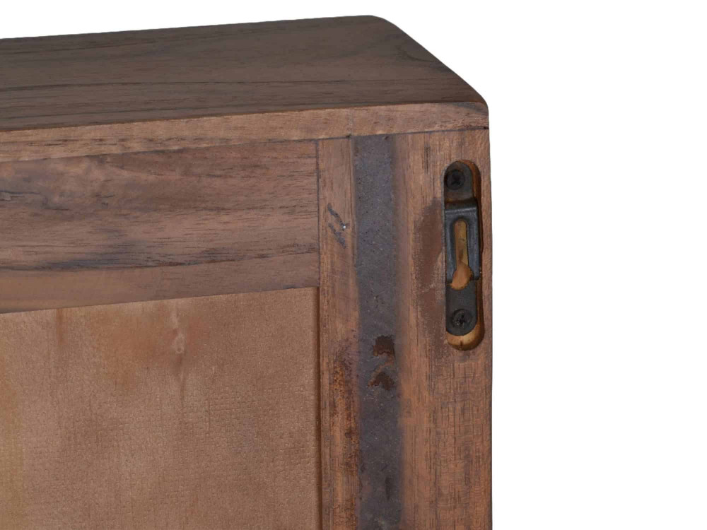 Hängeschrank Bhatang Modern Teak Braun