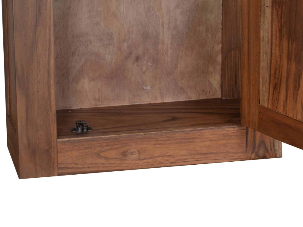 Hängeschrank Bhatang Modern Teak Braun