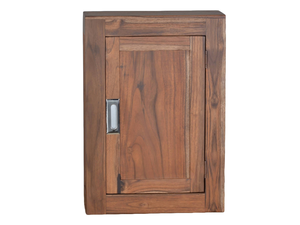 Hängeschrank Bhatang Modern Teak Braun