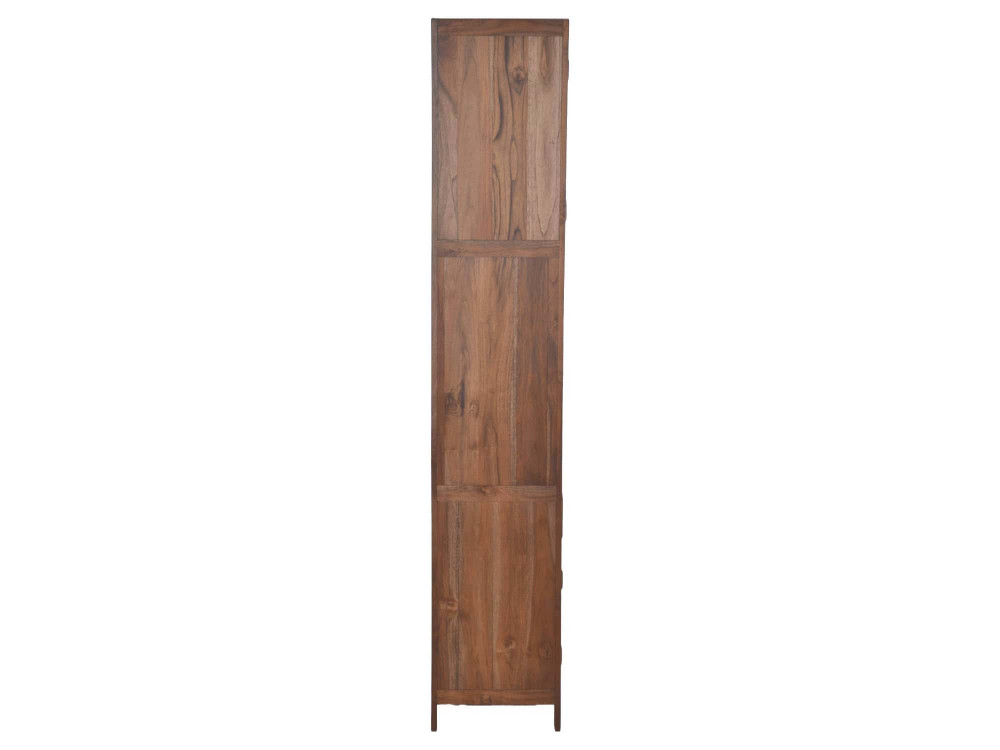 Hochschrank Bhatang Modern Teak Braun