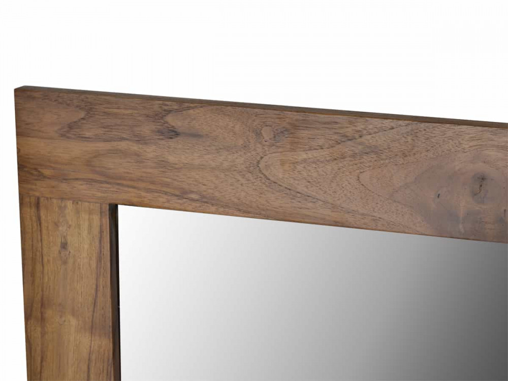 Spiegel Bhatang Modern Teak Braun