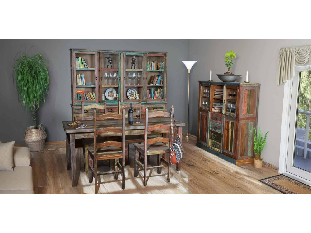 Buffet Cancun Shabby Chic Pinie Bunt