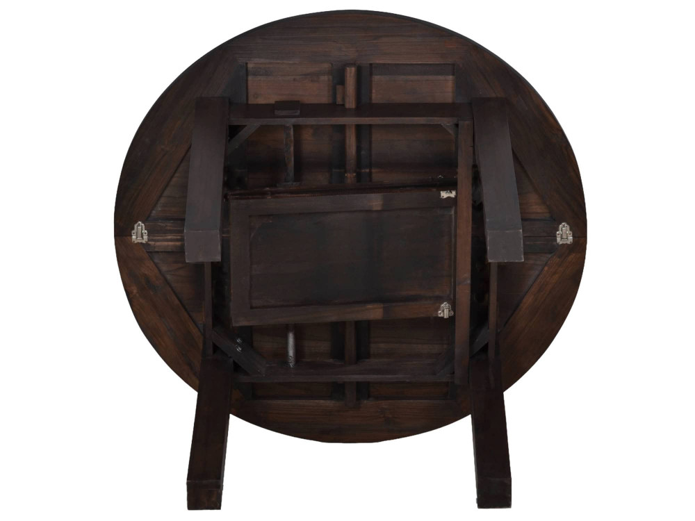 Esstisch Colombo Kolonialstil Massivholz Pinie Walnuss