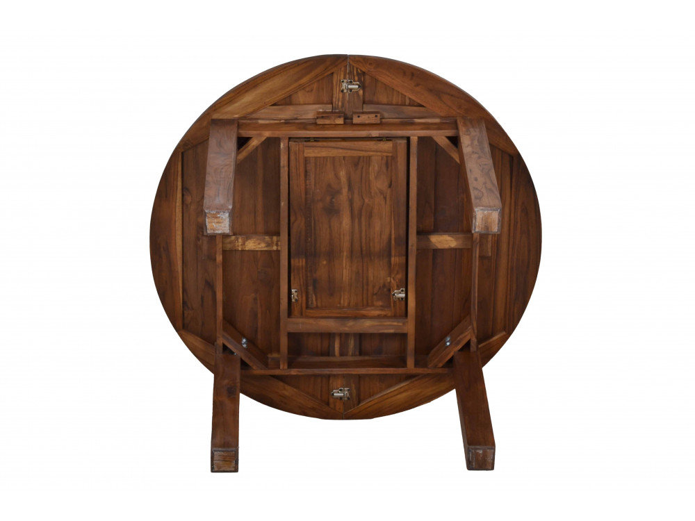 Esstisch Colombo Modern Teak Braun