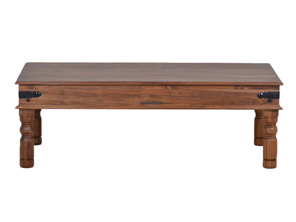 Couchtisch Colombo Kolonialstil Massivholz Teak Natur