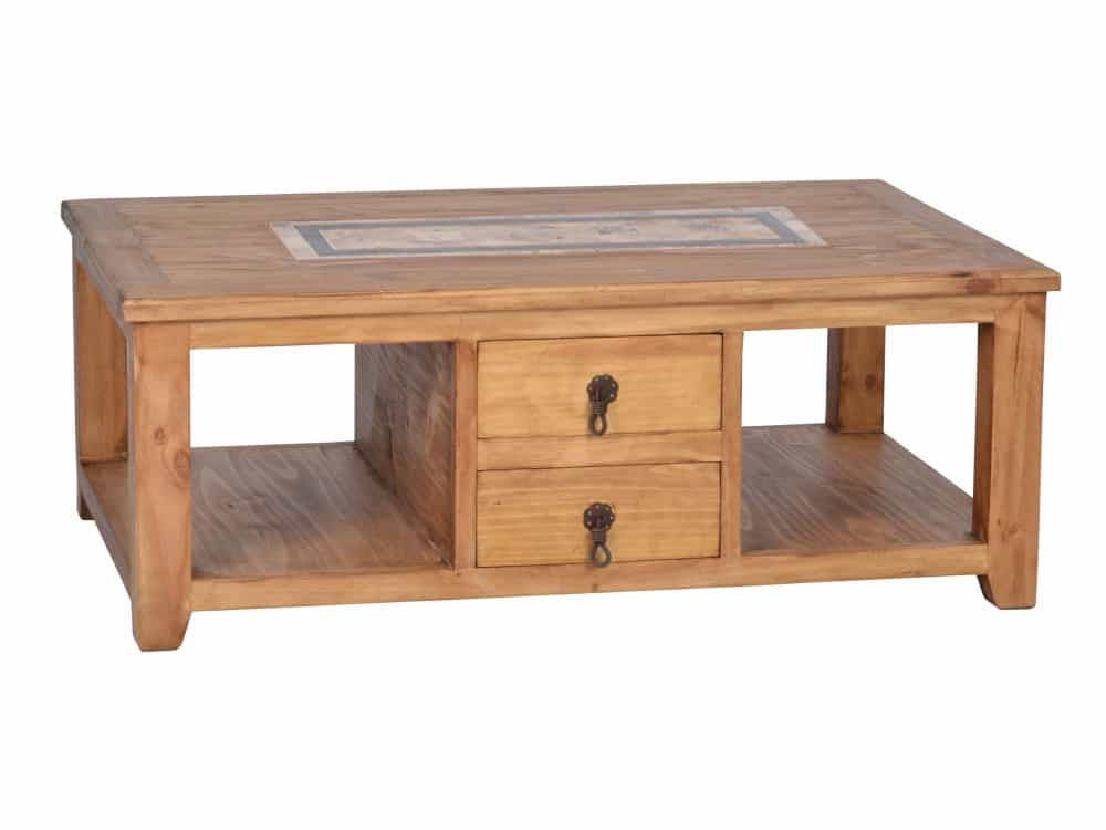 Couchtisch Mexico Möbel Landhaus Pinie Honig