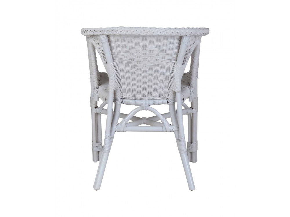 Armlehnstuhl  Landhaus Weiß 80065 5