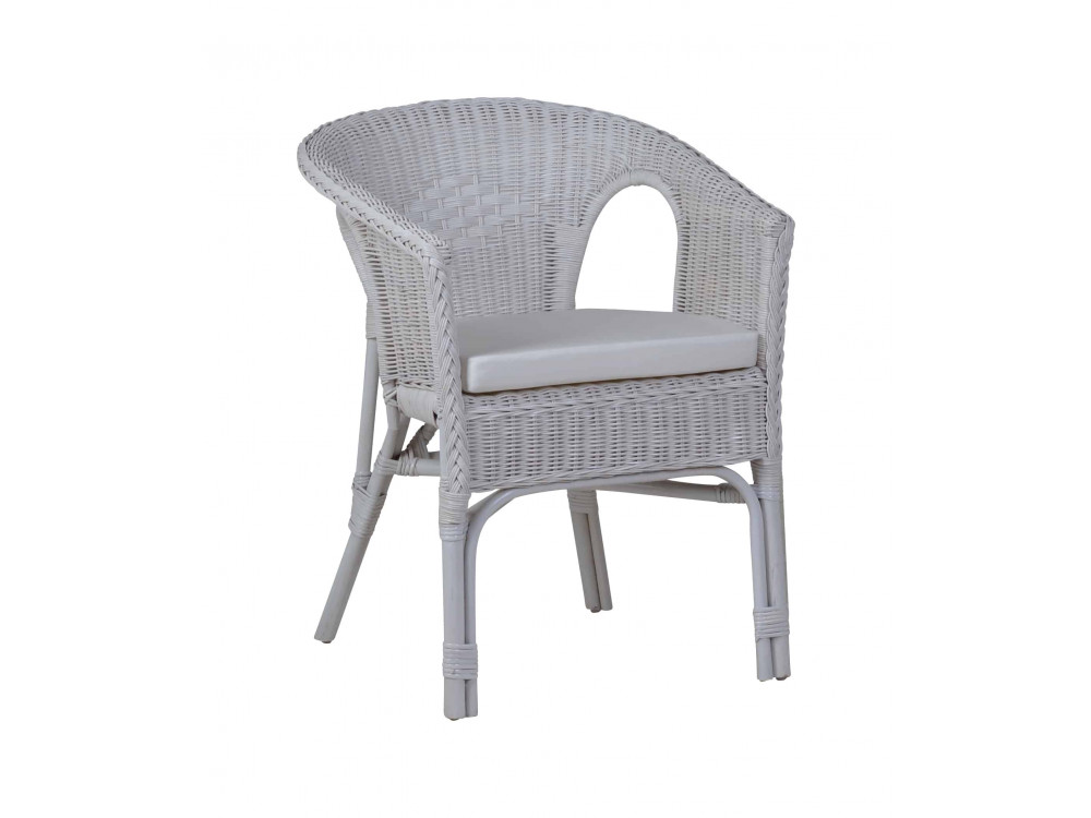 Armlehnstuhl  Landhaus Weiß 80065 6