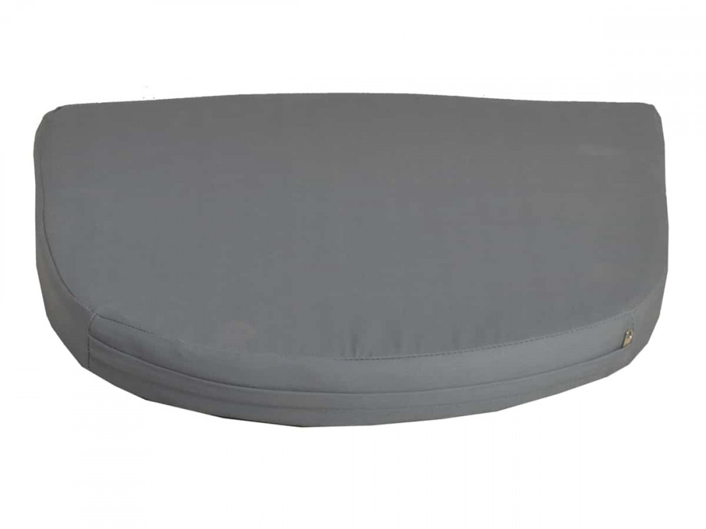 Armlehnstuhl  Modern Mahagoni Kubu-grau