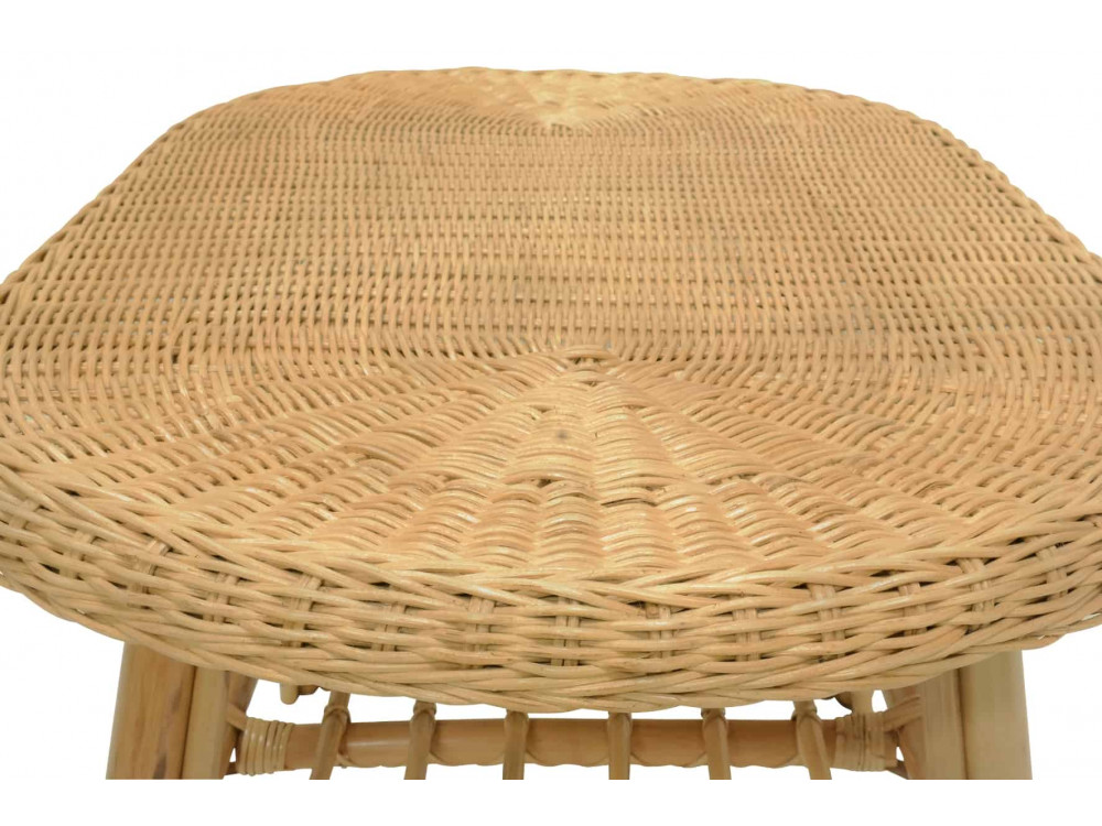 Couchtisch Rattan Modern Honig