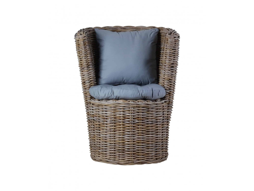 Sessel  Modern Kubu-grau