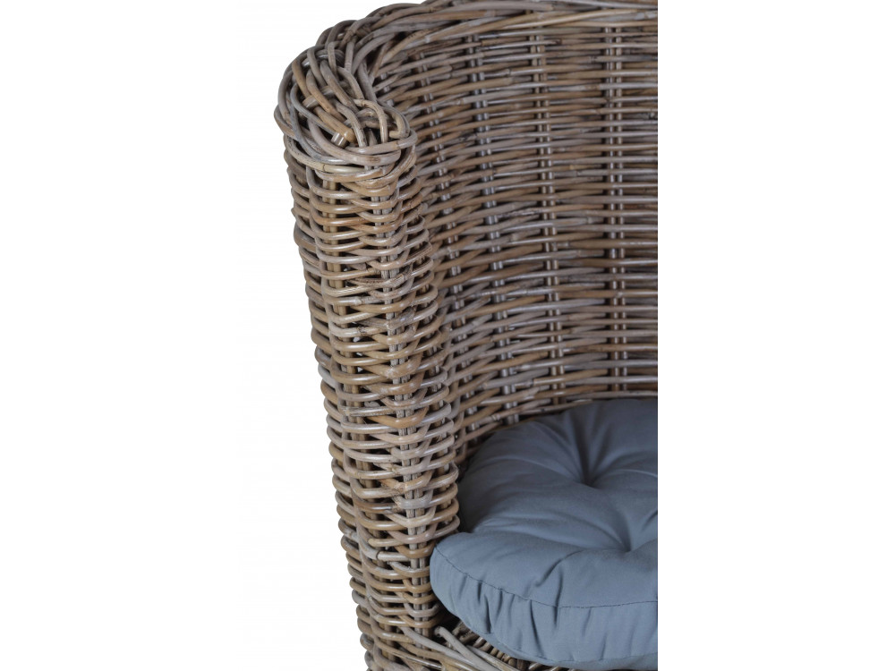 Sessel  Modern Kubu-grau