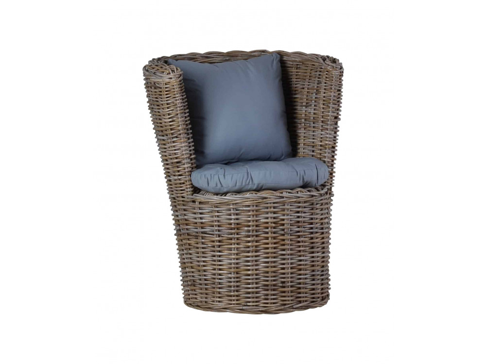 Sessel  Modern Kubu-grau