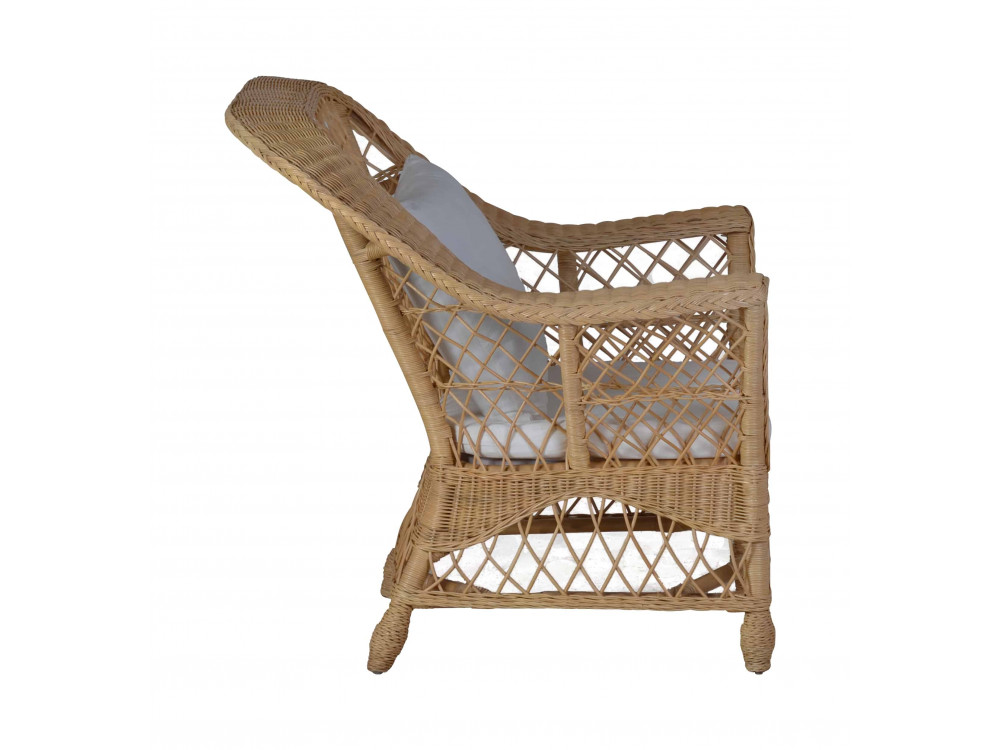 Rattansessel 'Harbor' honig - 80155 | MiaMöbel